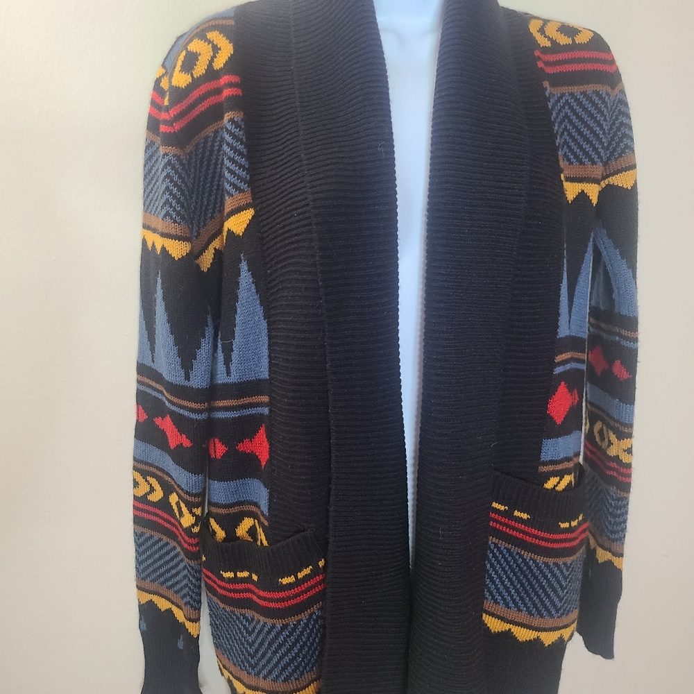 BB Dakota by Jack Morris Print Cardigan
